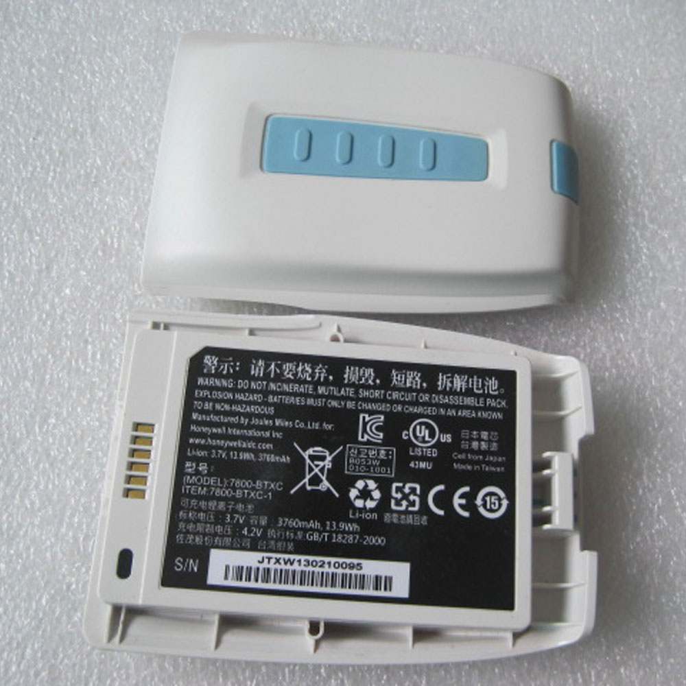 Batería para BAT-EDA50K-1ICP8/50/honeywell-7800-BTXC